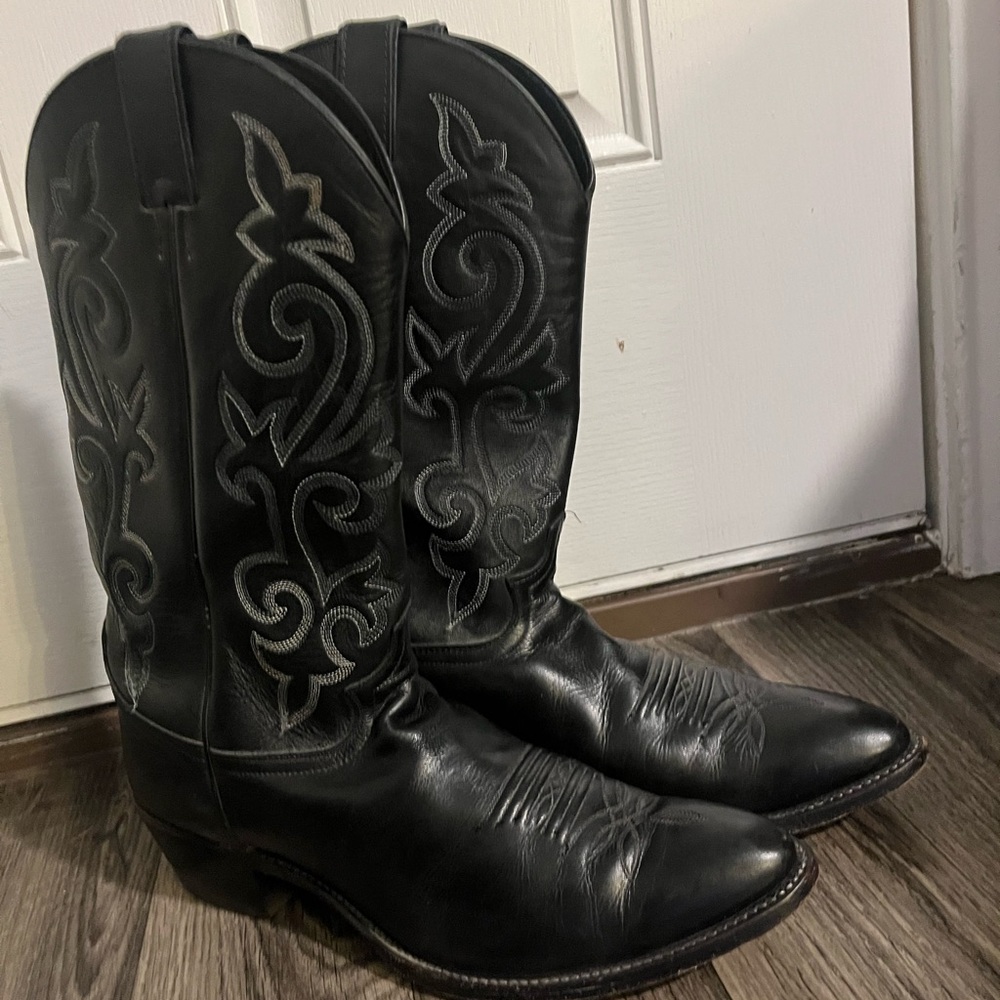 Justin Mens Cowboy Boots size 12 D